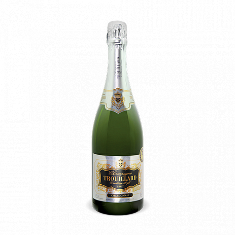 ВИНО ИГРИСТОЕ ВЫДЕРЖАННОЕ Champagne Trouillard Chardonnay  750 мл