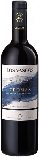 Вино Los Vascos  Cromas Carmenere Gran Reserva  Лос Васкос  Кромас Ка