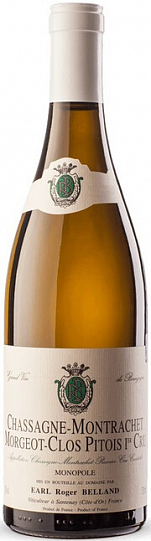 Вино Roger Belland, Chassagne-Montrachet 1-er Cru Morgeot-Clos Pitois AOC Blanc Рож