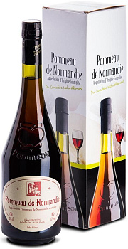 Кальвадос Lemorton  Pommeau de Normandie gift box  700 мл