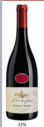Вино Maison Jean Loron L’Or des Fous Pinot Noir 750 мл 13%