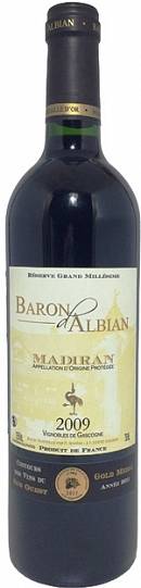 Вино BARON D’ALBIAN   2009 750 мл