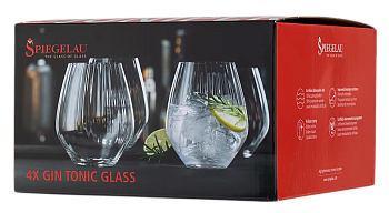 Набор из 4-х бокалов Spiegelau Lifestyle Mixdrink Gin Tonic для коктейлей Шпигелау Джин Тоник  368 мл арт. 4810180