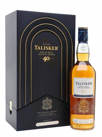 Виски Talisker 40 Years Old  40 year  57,9 %     700 мл