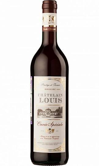 Вино  Cuvée Spéciale Châtelain Louis rouge sec  Châtelain Louis  Кюве Спес