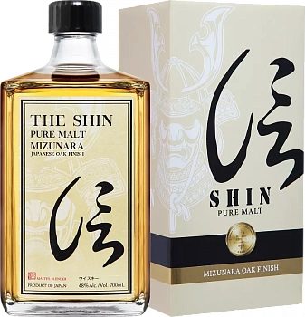 Виски The Shin Mizunara Japanese Oak Finish Pure Malt Whisky    700 мл