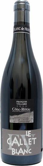 Вино Domaine Francois Villard Le Gallet Blanc Cote Rotie AOC   2014 750 мл