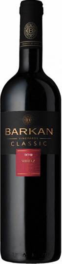 Вино  BARKAN Shiraz Classic Баркан  Шираз Классик 2020 750 мл