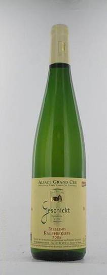 Вино Domaine Geschikt  Riesling Grand Cru Kaefferkopf  white dry  2014  0,75