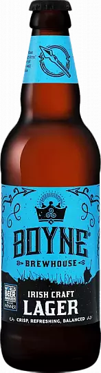 Пиво Boyne Irish Craft Lager  Бойне Айриш Крафт Лагер  стекл