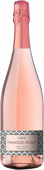 Игристое вино Francesc Ricart Brut Rose Cava DO  750 мл 