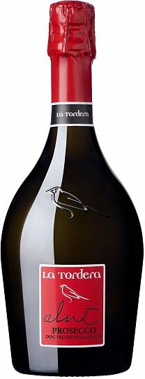 Игристое вино La Tordera  "Alne" Millesimato Extra Dry Prosecco  Tre