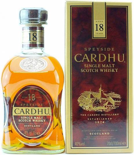 Виски  Cardhu 18 Years Old700 мл