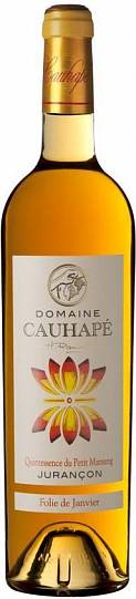 Вино Domaine Cauhapе AOC Jurancon Folie de Janvier    2010  375 мл