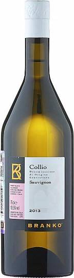 Вино Branko  Sauvignon Blanc  Collio IGT  2013  0,75