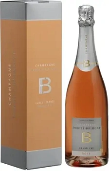 Шампанское Forget-Brimont Brut Rose Grand Cru in gift box   Champagne AOC gift box   750 мл
