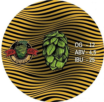 Пиво   HopHead    Лирика  2021  ж/б  500 мл