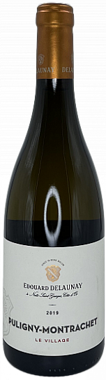 Вино Edouard Delaunay Puligny-Montrachet le Village white dry  2019 750 мл