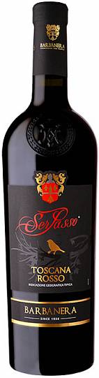 Вино Barbanera Since 1938  "Ser Passo"  Toscana Rosso    750 мл