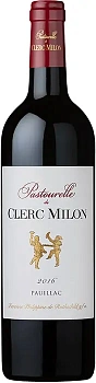 Вино Pastourelle de Clerc Milon Пастурель де Клер Милон AOC 2016  750 мл   13,5 %
