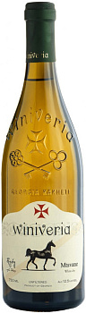 Вино Winiveria  Mtsvane  Виниверия   Мцване   750 мл
