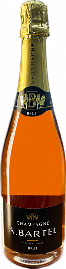  Игристое вино   A.Bartel Brut Rose Champagne   750 мл 