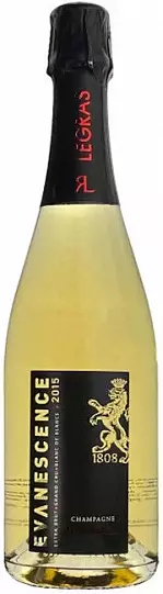 Шампанское Champagne R&L Legras Evanescence Grand Cru Blanc de Blancs 2015 750 m