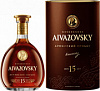  Коньяк Aivazovsky Armenian Brandy 15 Y.O. gift box  Айвазовский 15 Лет в подарочной упаковке 500 мл