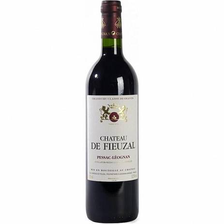Вино  Chateau de Fieuzal Pessac-Leognan AOC  Шато де Фьёзаль  2015 750 м