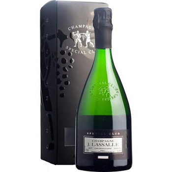 Шампанское Champagne Gounel Lassall   Lassalle Premier Cru Chigny-Les-Roses Spécial Club  gift box  2012   750 мл
