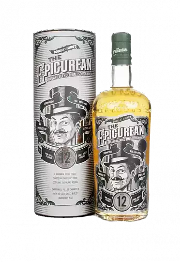 Виски The Epicurean Lowland Blended Malt Scotch Whisky  gift box 700 мл  46,2%