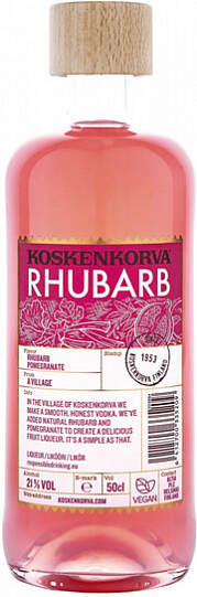 Ликер  Koskenkorva  Rhubarb 21% 500 мл