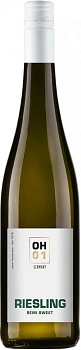 Вино Oscar Haussmann, OH01 Riesling Semi Sweet   2021 750 мл  9%