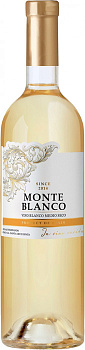 Вино Monte Blanco  Blanco  Medio Seco  Монте Бланко  белое полусухое  750 мл