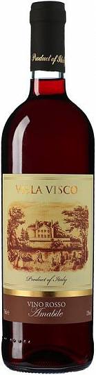 Вино  Villa Visco  Vino Rosso Amabile  750 мл