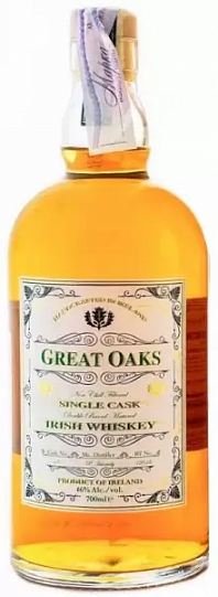 Виски  Great Oaks Irish Whiskey Single Cask   700 мл