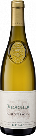 Вино Delas Viognier vin de pays d'Oc  2017 750 мл