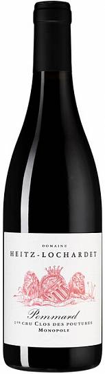 Вино Domaine Heitz-Lochardet Pommard 1er Cru Clos des Poutures AOC  2019 750 мл