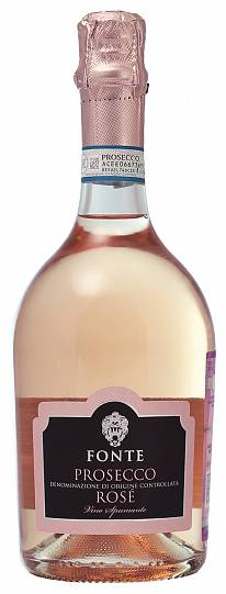 Вино Fonte  Prosecco   Rose Фонте   Просекко Розе  2021 750 мл