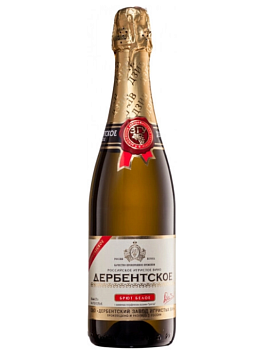Игристое вино  Российское Дербентское Белое Брют  750 мл