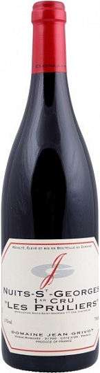 Вино Domaine Jean Grivot Nuits-St-Georges 1er Cru Les Pruliers   2016 750 мл 13%