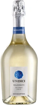 Игристое вино San Martino Undici Millesimato Extra Dry  750 мл