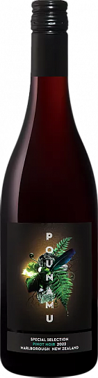 Вино Pounamu Special Selection Pinot Noir Marlborough  750 мл  13 %