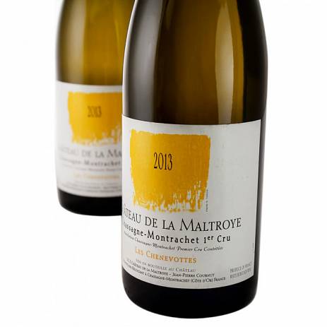 Вино Chateau de la Maltroye Chassagne-Montrachet Premier Cru Les Chenevottes AOC   201