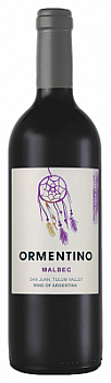 Вино Ormentino Malbec Орментино Мальбек 2015 750 мл