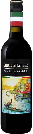 Вино "Antico Italiano"  Rosso  red semi sweet  750 мл