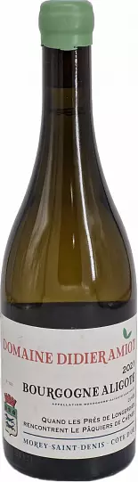 Вино Domaine Didier Amiot Bourgogne Aligote Cuvee  750 мл 2021 11,5%