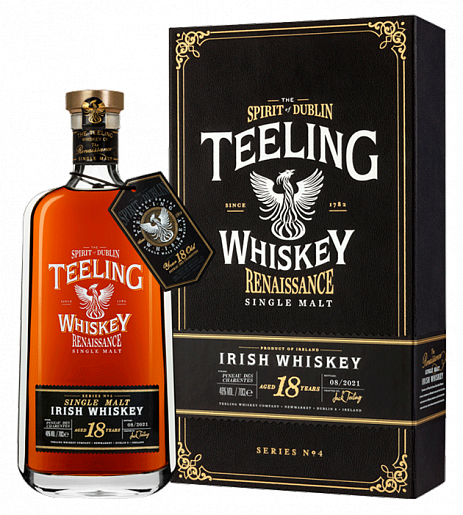 Виски  Teeling Single Malt Irish Whiskey 18 Years Renaissance Series №4  700 мл