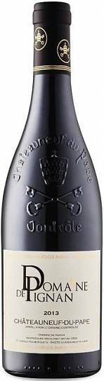 Вино Domaine de Pignan Chateauneuf-du-Pape AOC  2019 750 мл