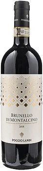 Вино Poggio Landi Brunello di Montalcino DOCG 2018 red dry 750 ml
